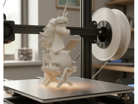 Rainbow Unicorn from Inside Out Printable 3D Print Model