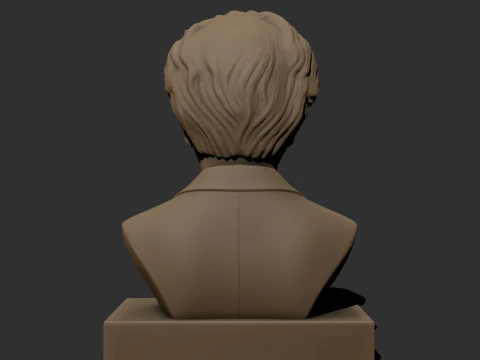 Emil Cioran printable bust 3D Print Model
