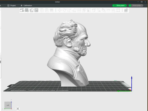 Arthur Schopenhauer printable bust 3D Print Model