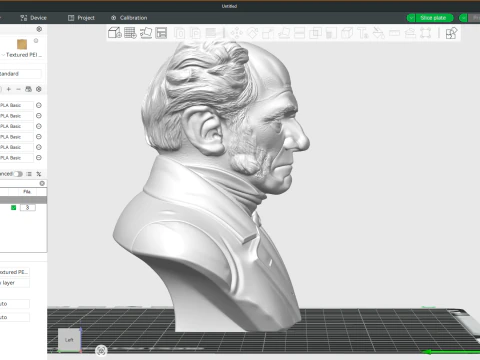 Arthur Schopenhauer printable bust 3D Print Model