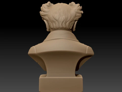 Arthur Schopenhauer printable bust 3D Print Model