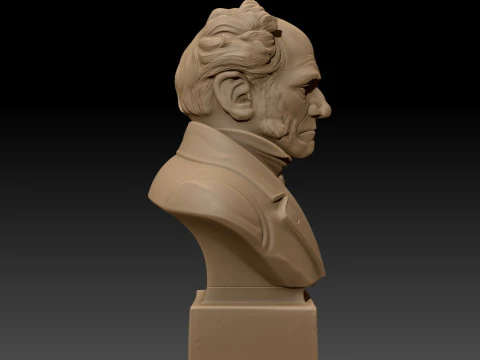 Arthur Schopenhauer printable bust 3D Print Model