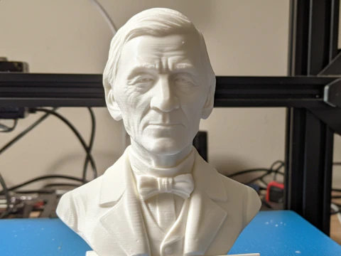 Ralph Waldo Emerson printable bust 3D Print Model