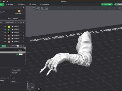 ROBOCOP Melting Man Printable and Renderable 3D Print Model