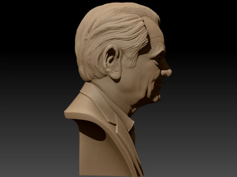 JACK NICHOLSON printable bust 3D Print Model