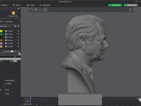 JACK NICHOLSON printable bust 3D Print Model