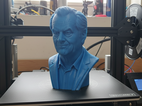 JACK NICHOLSON afdrukbare buste 3D printmodel