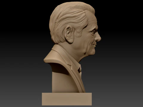 JACK NICHOLSON printable bust 3D Print Model