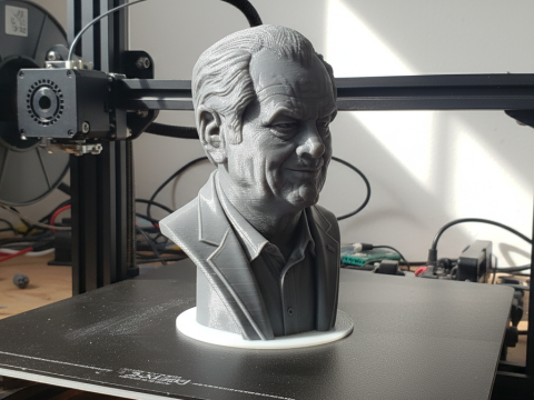 JACK NICHOLSON afdrukbare buste 3D printmodel
