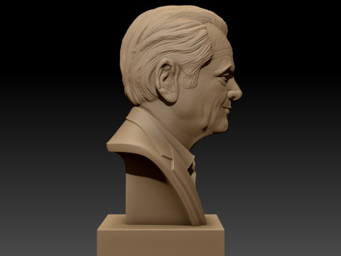 JACK NICHOLSON afdrukbare buste 3D printmodel