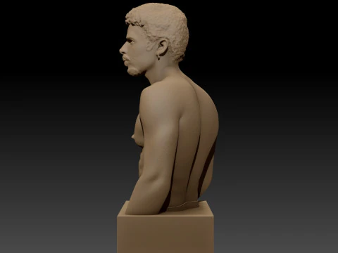 BAD BUNNY bust and keychain printable 3D Print Model