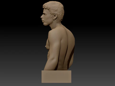 BAD BUNNY bust and keychain printable 3D Print Model