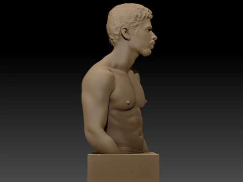 BAD BUNNY bust and keychain printable 3D Print Model