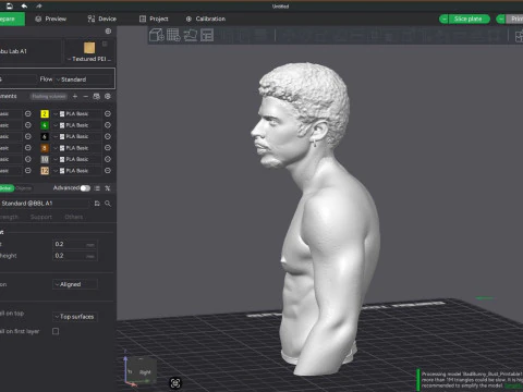 BAD BUNNY bust and keychain printable 3D Print Model