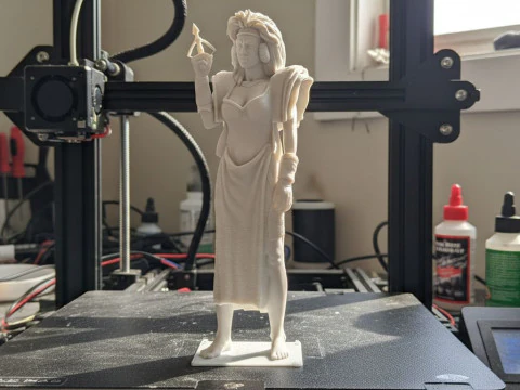 Tina Turner as Aunty Entity Printable 3D Print Model