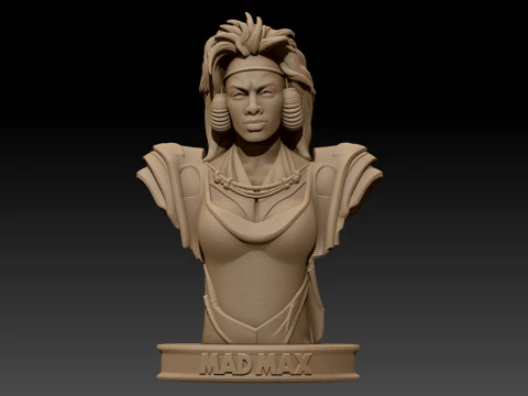 Tina Turner as Aunty Entity Printable 3D Print Model
