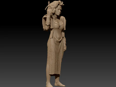 Tina Turner as Aunty Entity Printable 3D Print Model