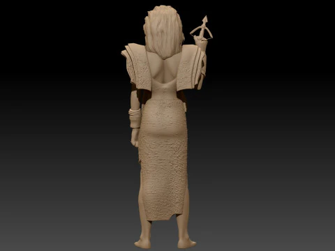 Tina Turner as Aunty Entity Printable 3D Print Model