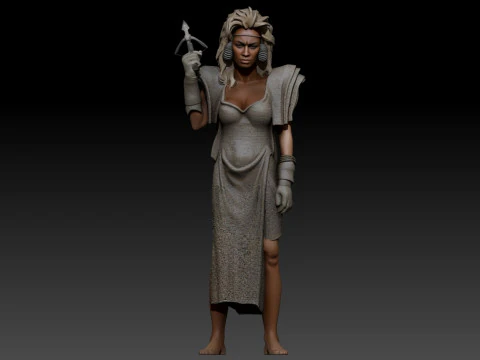 Tina Turner as Aunty Entity Printable 3D Print Model