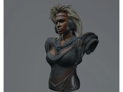 Tina Turner as Aunty Entity Printable 3D Print Model