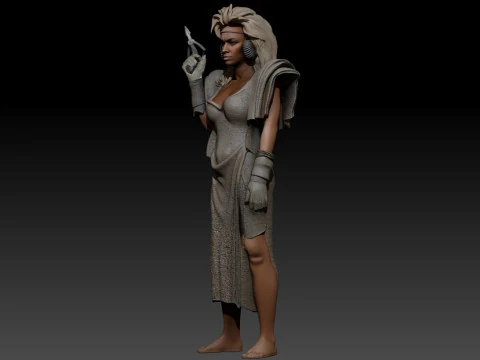 Tina Turner as Aunty Entity Printable 3D Print Model