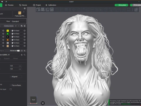 Fright Night 1985 Amy Peterson Vampire Bust 3D Printable 3D Print Model