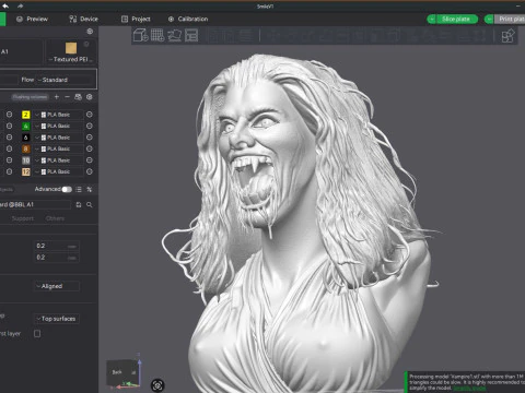 Fright Night 1985 Amy Peterson Vampire Bust 3D Printable 3D Print Model