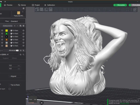 Fright Night 1985 Amy Peterson Vampire Bust 3D Printable 3D Print Model