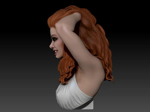 Fright Night 1985 Amy Peterson Vampire Bust 3D Printable 3D Print Model