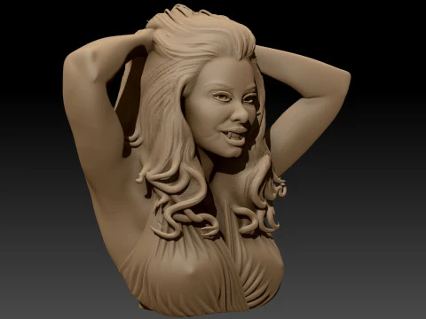 Fright Night 1985 Amy Peterson Vampire Bust 3D Printable 3D Print Model
