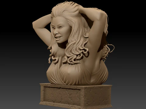 Fright Night 1985 Amy Peterson Vampire Bust 3D Printable 3D Print Model