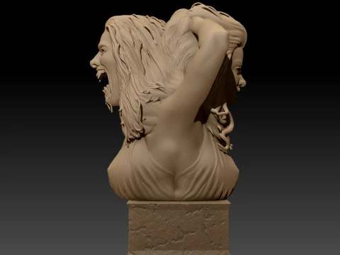 Fright Night 1985 Amy Peterson Vampire Bust 3D Printable 3D Print Model
