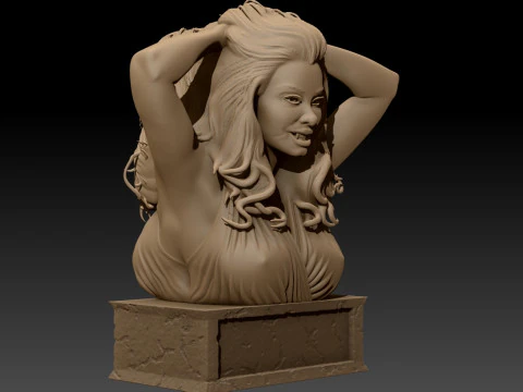 Fright Night 1985 Amy Peterson Vampire Bust 3D Printable 3D Print Model