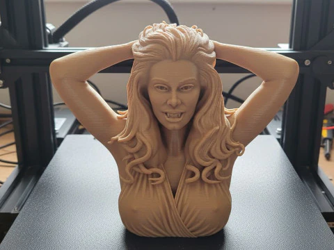 Fright Night 1985 Amy Peterson Vampire Bust 3D Printable 3D Print Model