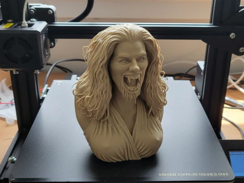 Fright Night 1985 Amy Peterson Vampire Bust 3D Printable 3D Print Model