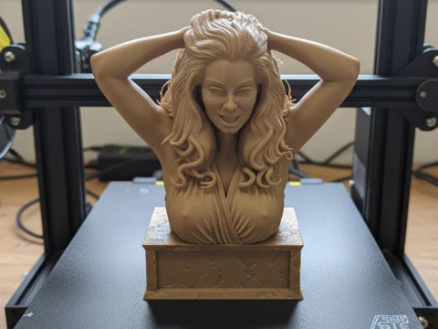 Fright Night 1985 Amy Peterson Vampire Bust 3D Printable 3D Print Model