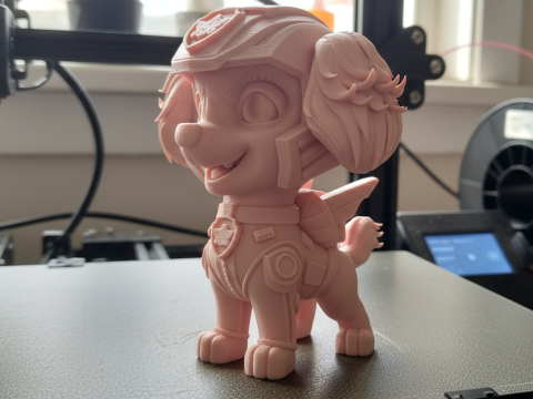 Paw Patrol Skye Printable 3D Print Model