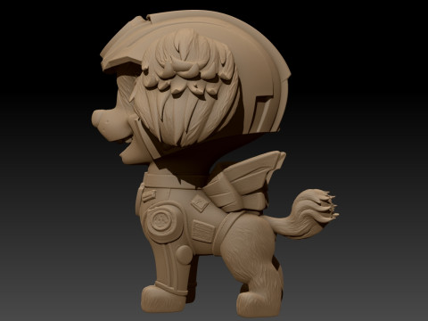 Paw Patrol Skye Printable 3D Print Model