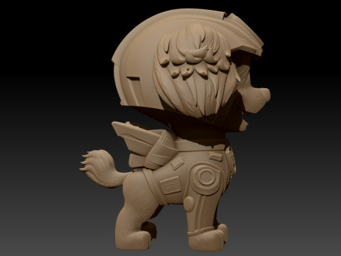 Paw Patrol Skye Printable 3D Print Model