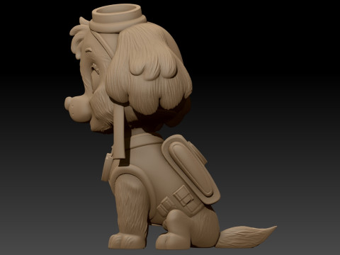 Paw Patrol Skye Printable 3D Print Model