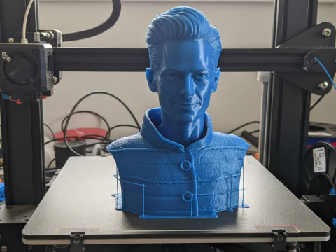 TILDA SWINTON 3D Printable Model 3D Print Model