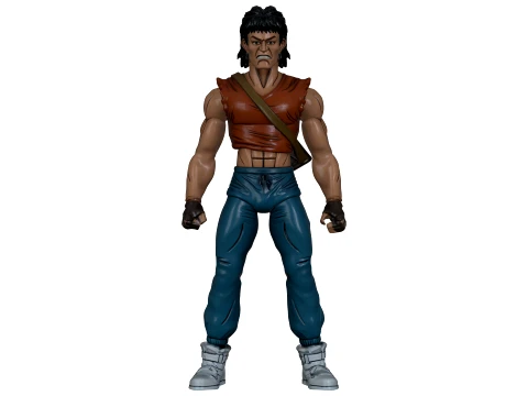TMNT CASEY JONES 3D Color Printable Figure 3D Print Model