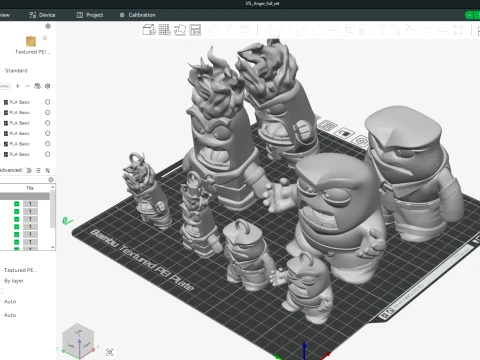 Anger from Inside Out Printable and Renderable 3D Print Model