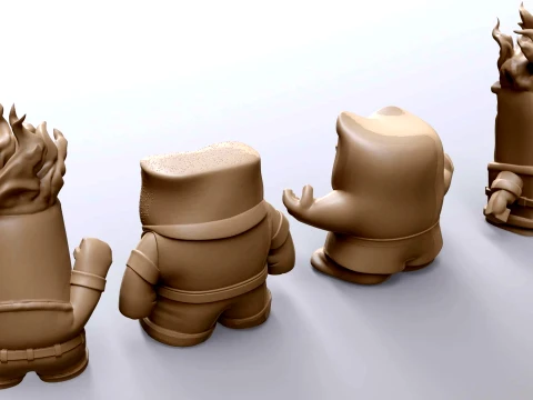 Anger from Inside Out Printable and Renderable 3D Print Model