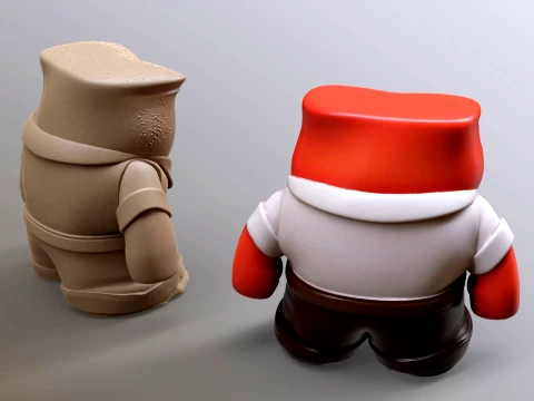 Anger from Inside Out Printable and Renderable 3D Print Model