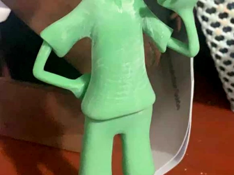 Fido Dido Printable Renderable Figure 3D Print Model