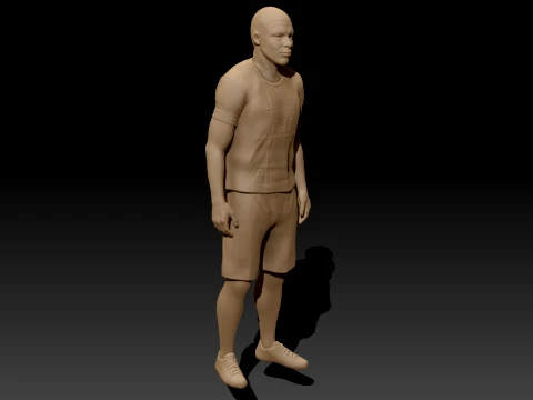 Kylian Mbapp 3D Printable Figure Bust 3D Print Model
