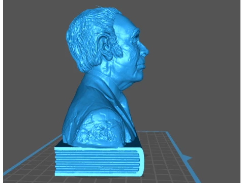 Jorge Luis Borges - Printable 3D print model 3D Print Model