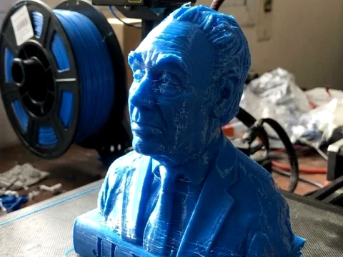 Jorge Luis Borges - Printable 3D print model 3D Print Model