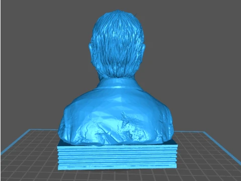 Jorge Luis Borges - Printable 3D print model 3D Print Model